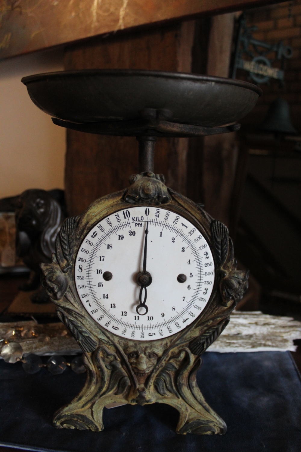 10kg Waage / Messingguss